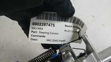  NISSAN NAVARA STEERING COLUMN