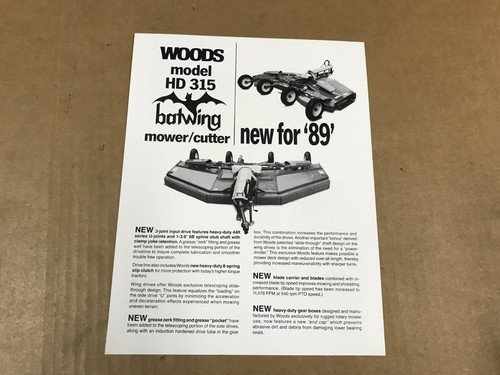 Vintage 1989 woods batwing - vintage,