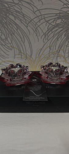 Red lotus light holders - lotus, t-light