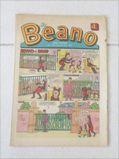 The Beano Comic - No. 1429 - 6th December 1969 - Great Condition - 56 year old