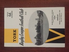 York v Hunslet Yorkshire cup