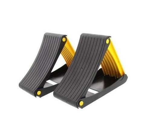 Folding wheel chocks - folding, tonne