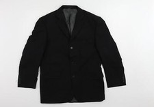 Taylor & Reece Mens Black Wool