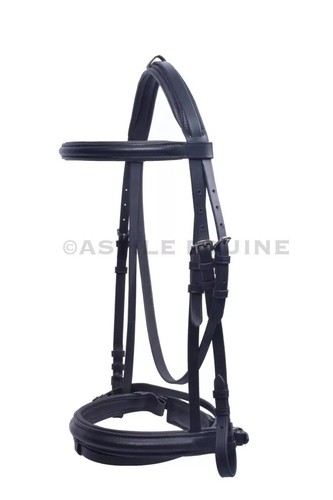 Horse leather bridle - leather,