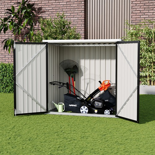 5x3ft metal garden shed - metal,