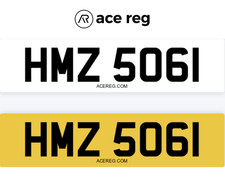 Personalised Number Plate
