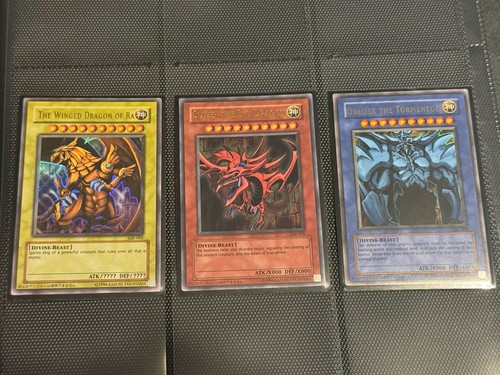 Yugioh egyptian god cards - god,