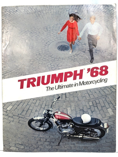 Vintage 1968 triumph - vintage,