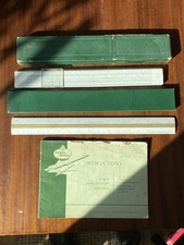 Faber Castell 1/87 Engineers Architects Slide Rule + Scale Rule Original Boxs