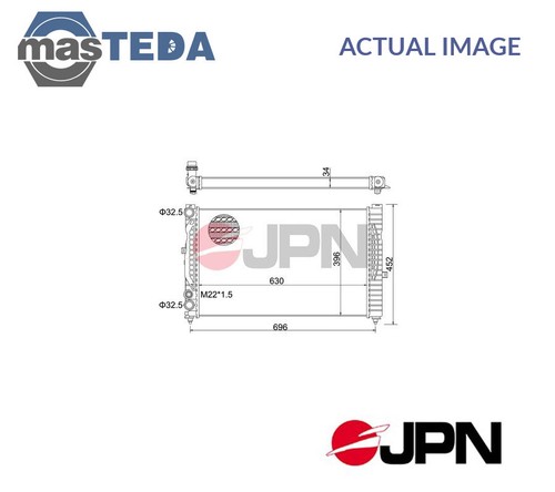 60c9001 jpn engine cooling - 60c9001-jpn,