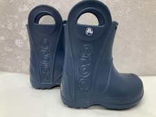 Crocs Kids Unisex Wellies Navy