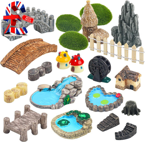 Pcs fairy garden miniatures - pcs,