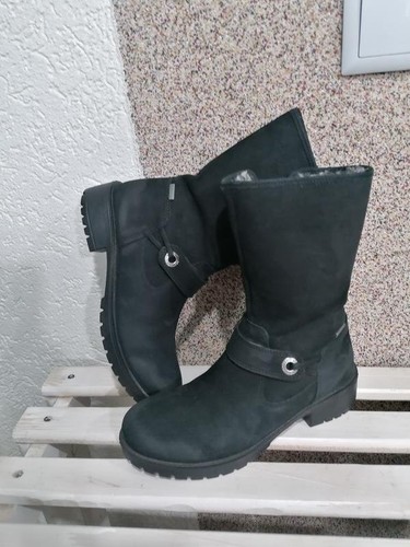 Women ecco boots - ecco, black