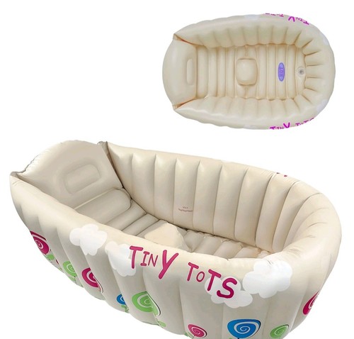 Inflatable baby bath tub - tub, with