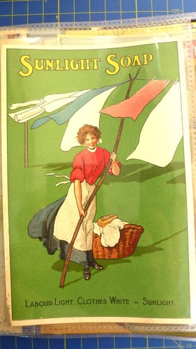 Advertising sunlight soap - sunlight,