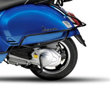 Vespa GTS GTV Protection Kit, Luggage Carrier & Screen Kit Black New 606645M078