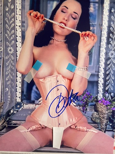 Dita von teese signed - teese,