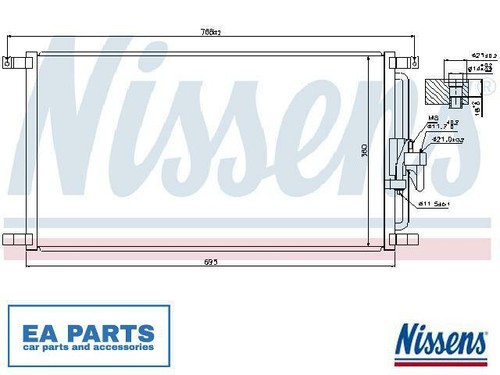 Condenser air conditioning - air,