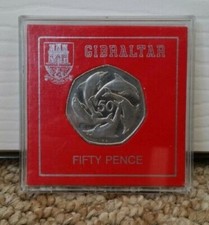 Gibraltar 1993 50p Pod Ring