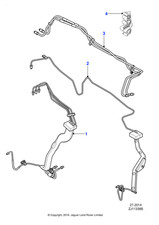 Jaguar Genuine Brake Pipe Fits