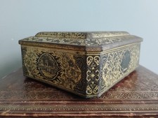 Antique Art Nouveau Tea Tin