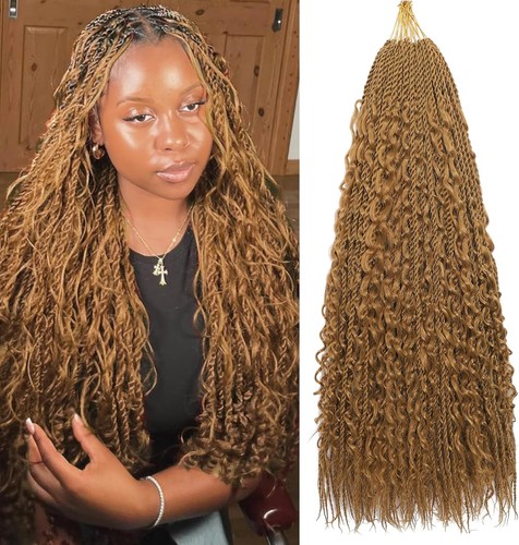 Goddess boho box braids - goddess,