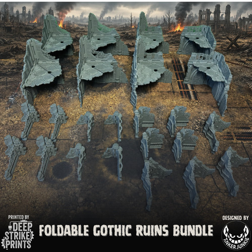 Gothic sci foldable ruins - gothic/sci-fi,