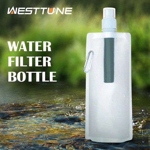Portable camping water filter - portable,