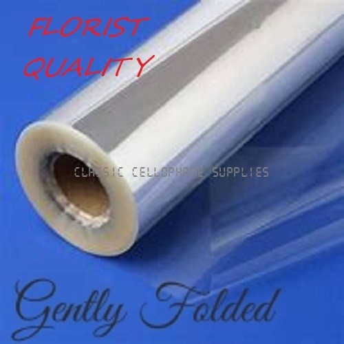 Florist clear cellophane gift - clear,