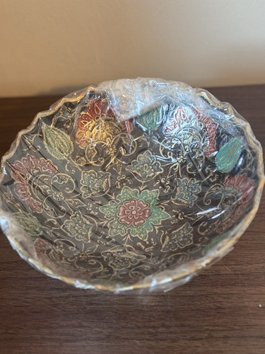 Handmade brass fruit bowl - handmade,