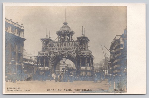 1902 coronation canadian arch - coronation,
