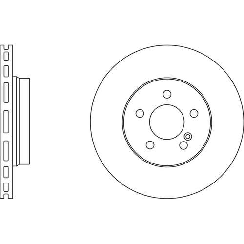 Brake discs vented for - 2x,