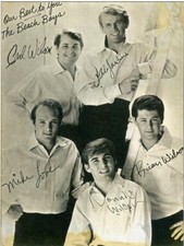 THE BEACH BOYS Signed Photograph - Pop / Surf Group - 7"x5" reprint