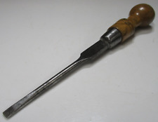 Lovely Vintage 12"  W Marples & Sons Skidproof Cabinetmakers Screwdriver Boxwood