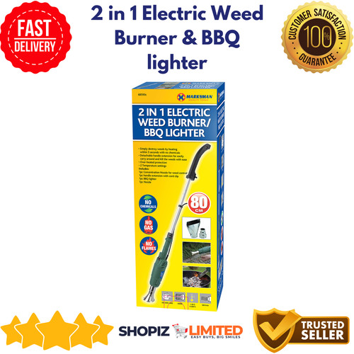 Electric weed burner - 2-in-1,