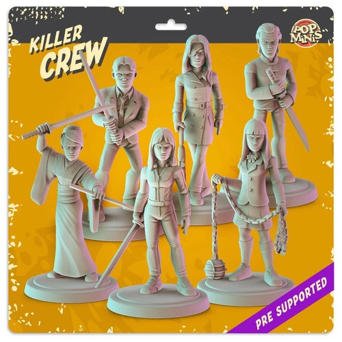 Kill bill miniature - miniature, set