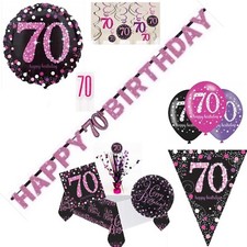 Black Pink Age 70th & Happy