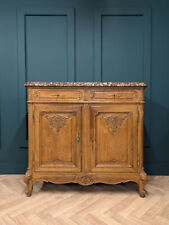 Carved Oak French Sideboard