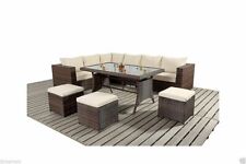 9 SEATER RATTAN GARDEN