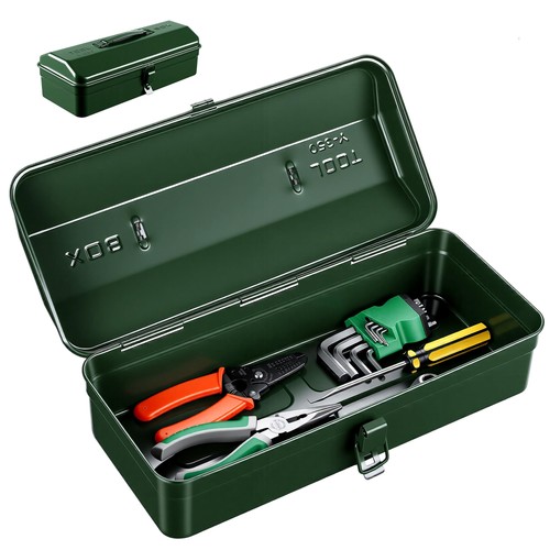 Metal tool box with handle - tool, 14