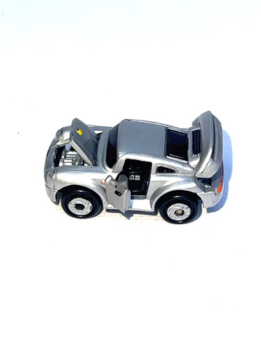 Micro machine silver - silver, porsche