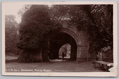 Roche abbey yorkshire archway - abbey,