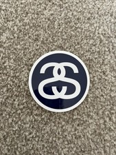 Stussy Double S Logo Circle