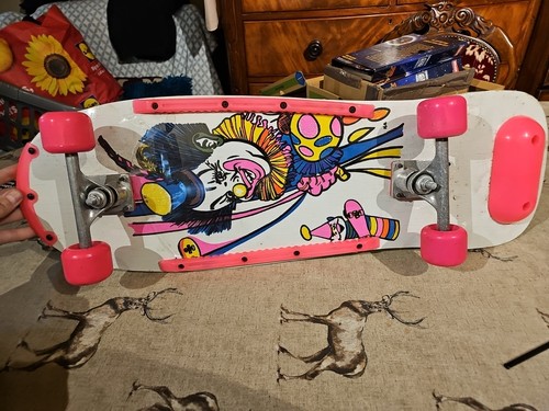 Vintage skateboard comes with - (comes,