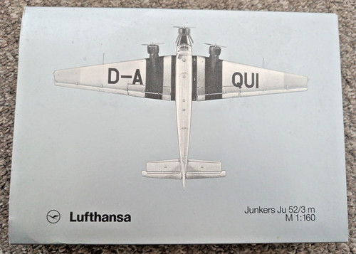 Herpa lufthansa junkers - herpa,