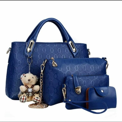 4pcs set women lady leather - lady,