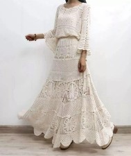Cream Bohemian 2 Piece Long