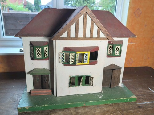 Vintage wooden story dolls - ,