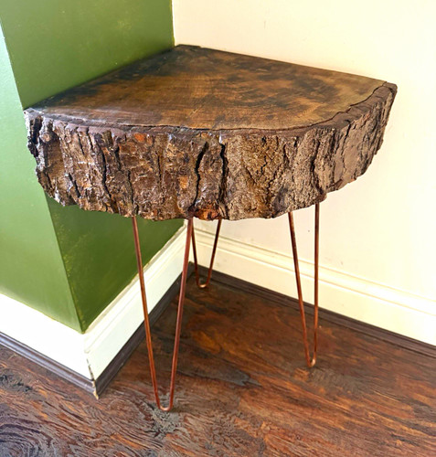 Chunky natural tree stump side - chunky,