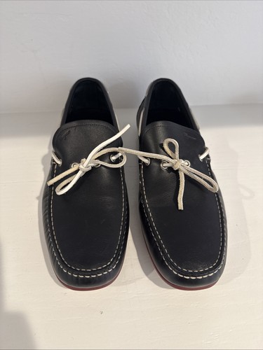 Salvatore ferragamo navy boat - ferragamo,